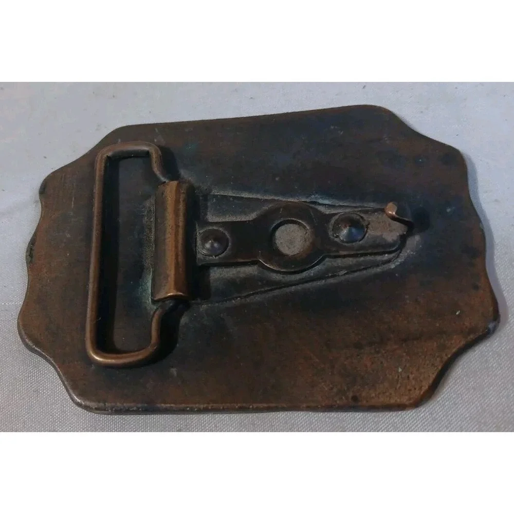 Vtg Southern Comfort Whiskey Belt Buckle Under Your Belt 70s Advertising‎ Promo